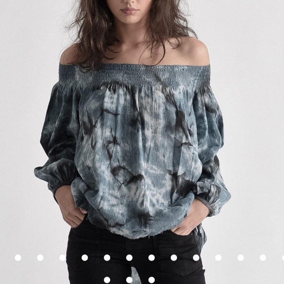 ⭐️Host Pick⭐️ One by One Teaspoon Moon Ridge Sugar Tie Dye Top - Picture 11 of 11